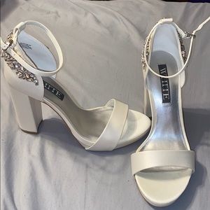 White By Vera Wang Heels